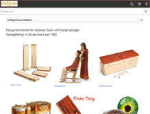 Tablet Screenshot of feeltone-shop.com